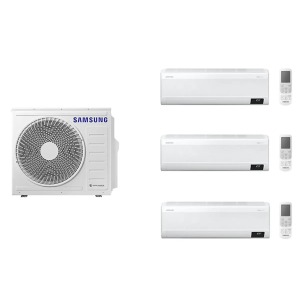 Samsung Windfree™ Multi Klima Takımı 1+3 Sistem 9+12+18 Btu/h İç Ünite 8 kW Dış Ünite